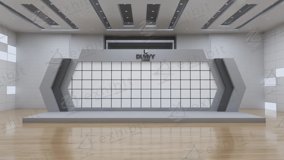 The Chevron Framed Screen Backdrop
